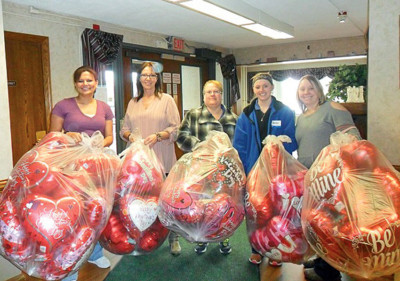 Valentine's balloons