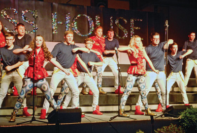 Rehearsing for Cabaret