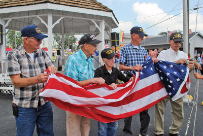 Paying tribute to veterans