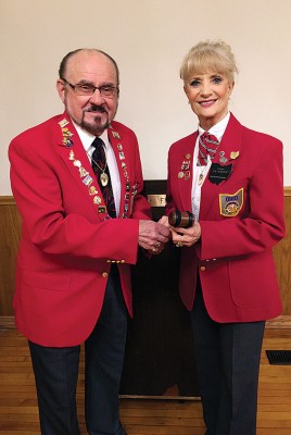 Elks officer installed