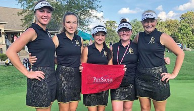 The 2018 Ben Logan girls golf team featured