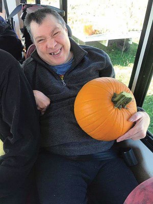 Pleased with pumpkin