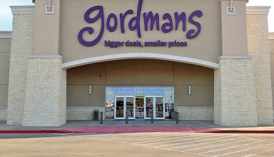 The front of a Gordman’s store
