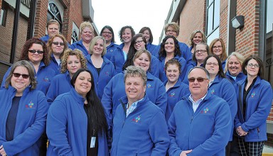 JFS staff in blue
