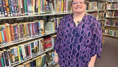 Stacey Hensley, new director of the Alger Public Library