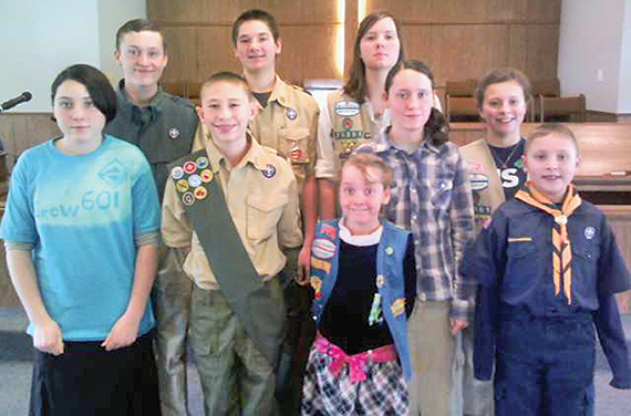Scouts recognized