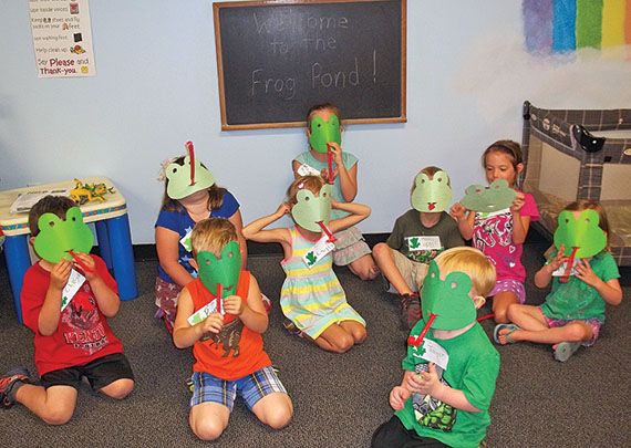 Frog masks