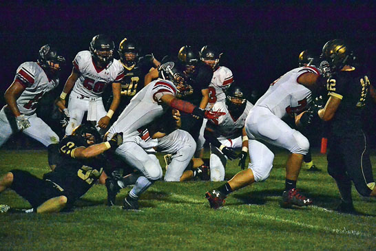 Takedown from behind