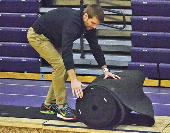 Getting ready to vault