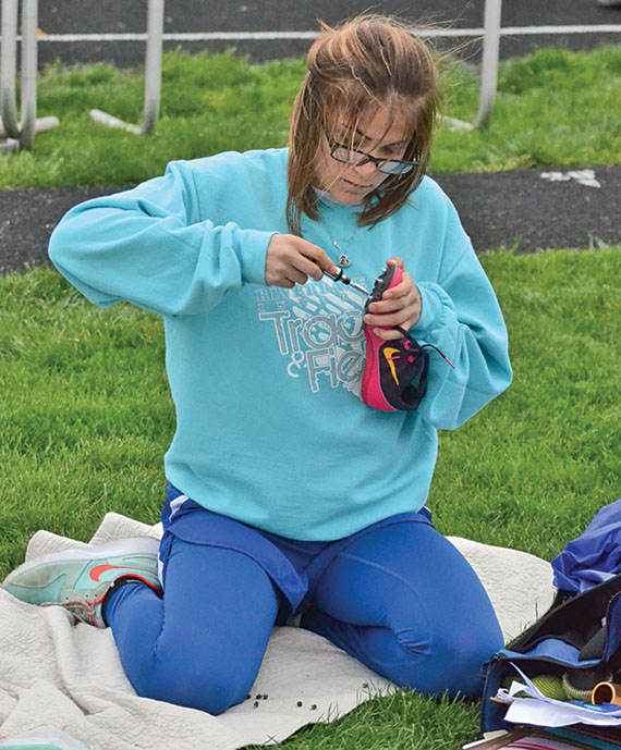 Getting ready to run