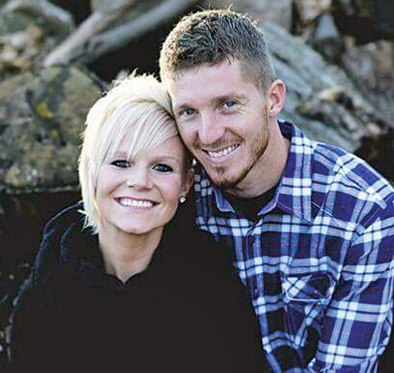 Tesia Ferrell and Justin Frey