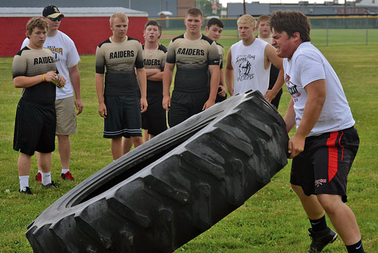 7-on-7 football challenges