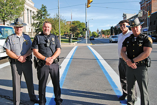 Support law enforcement