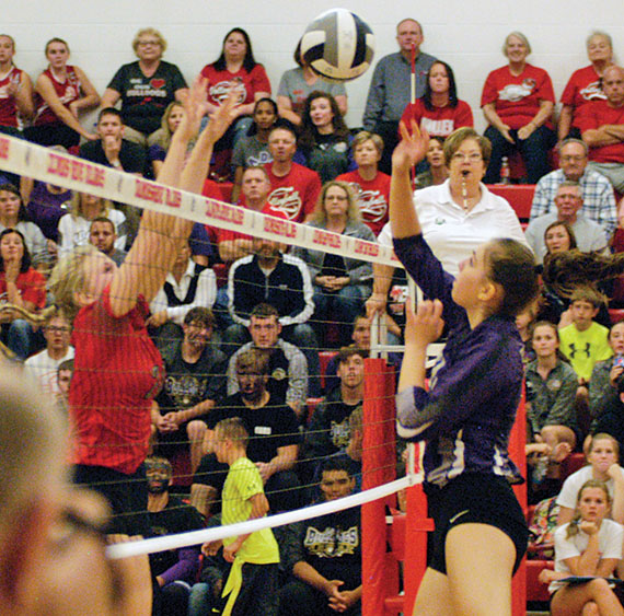 Hitting around the block