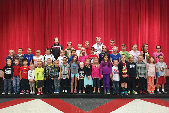 Kenton Elementary School students honored for displaying “determination”