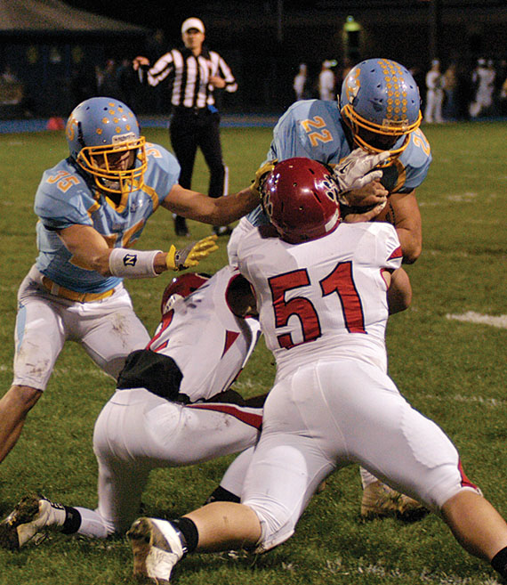 Swarming the ball carrier