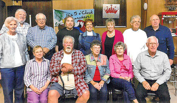 Class members reunite