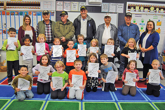 Colorful donation to KES students