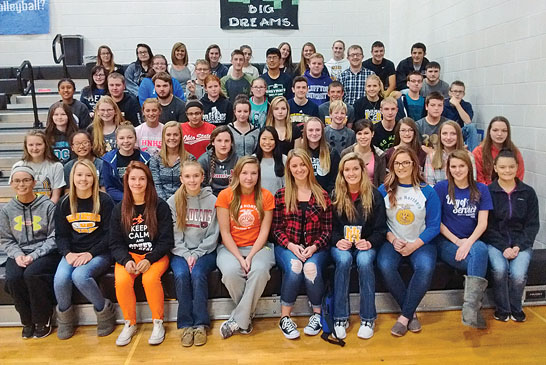 Hardin Northern students recognized for academic efforts during the 2015-2016 year