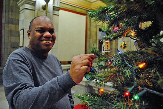 In the Christmas spirit