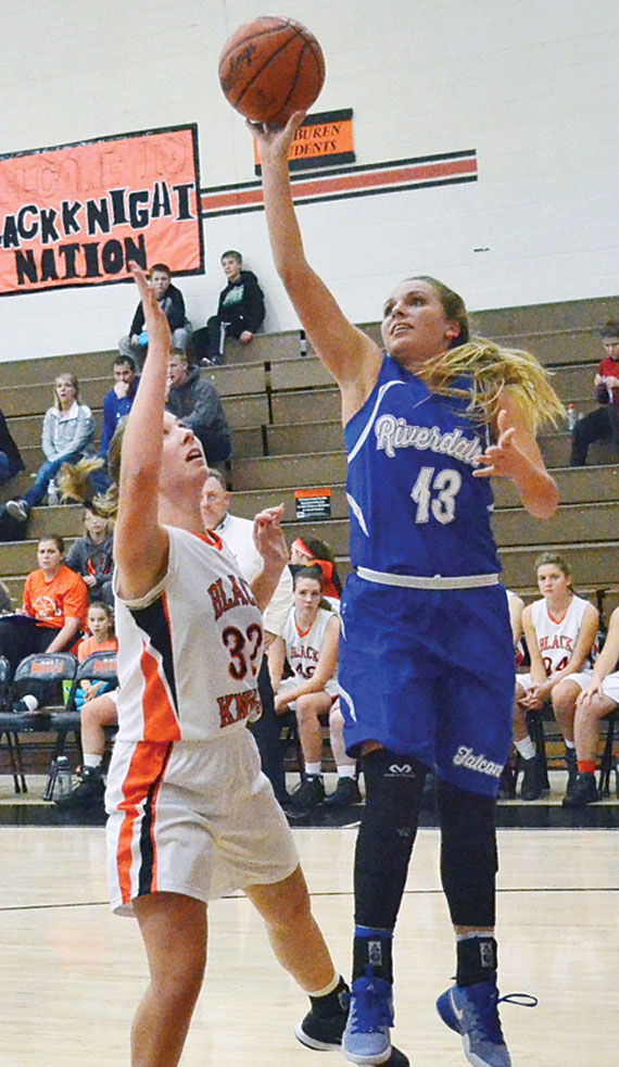 Driving to the basket