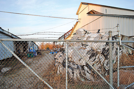 Eyesore being addressed