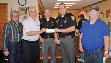 Donation to sheriff's office