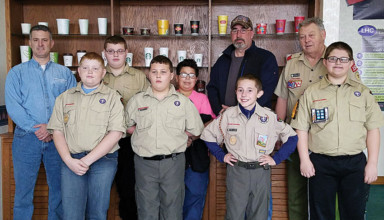 Earning merit badges