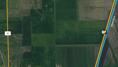 Proposed solar field location