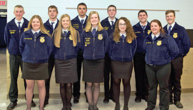 BL FFA officer team