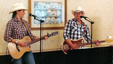 Country duo at KNRC