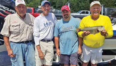 Top catch at Alum Creek