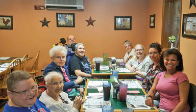 Dining at the Plaza Inn