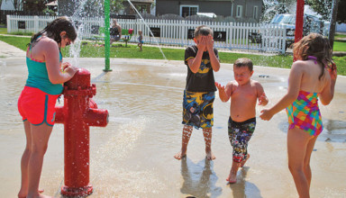 Last splash of summer