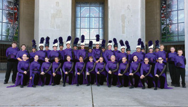 Ada band and color guard