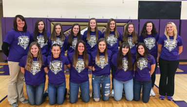 2017 Ada High School volleyball team