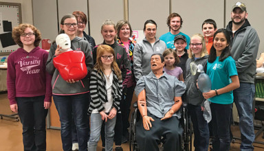 Club learns CPR