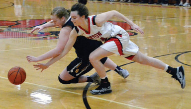 Scramble for the ball