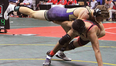 Going for the takedown