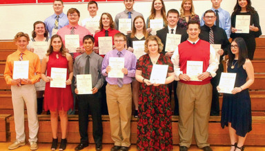 NHS induction at KHS