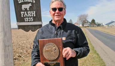 Honored farmer