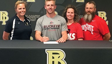 Cheering at Ohio State