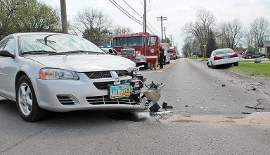 Two-car crash