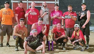 Softball tourney winners