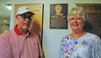 Swimming Lady honored