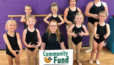 Support for ballet camp