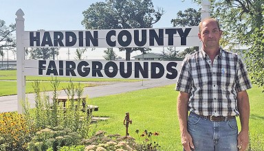 Hardin County Fair Board President Craig Stump