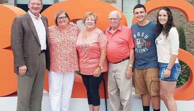 Falcon family saluted featured