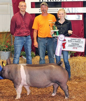 Market hog runner-up