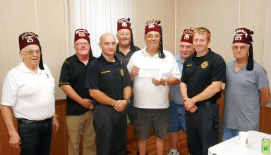 Shriners' donation to KFD